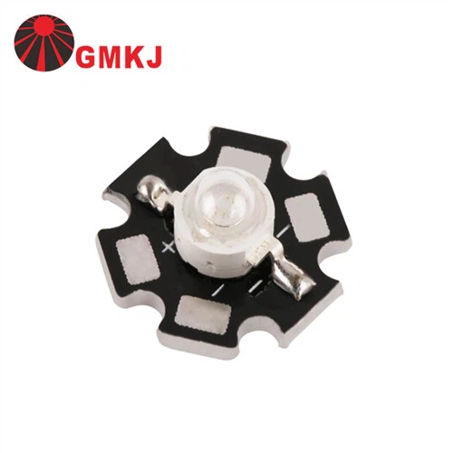 1 Watt Led Star Heat Sink Pcb Boards Soldered White 6000K